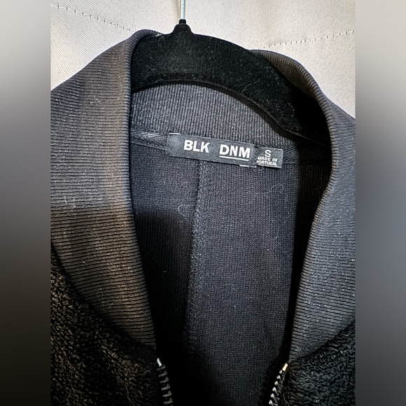 BLK DNM oversized zip up - S - Picture 3 of 4